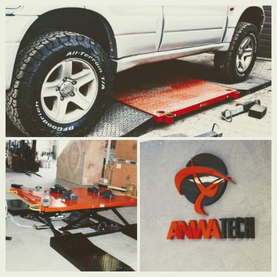 Serwis i konserwacja podnośnika płytowego ANWATECH AT-2